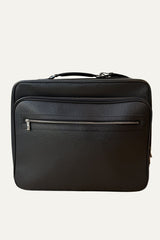 Louis Vuitton All Pilot Case Black Textured Leather