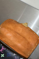 Louis Vuitton Sologne Black Multicolor Monogram Shoulder Bag