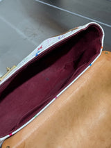Louis Vuitton Sologne White Multicolor Monogram Shoulder Bag