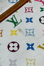 Louis Vuitton Sologne White Multicolor Monogram Shoulder Bag