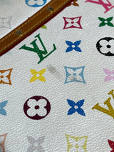 Louis Vuitton Sologne White Multicolor Monogram Shoulder Bag