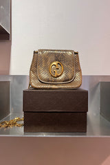 Gucci 1973 Crossbody Python Small Bag