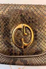 Gucci 1973 Crossbody Python Small Bag