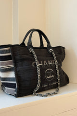 CHANEL Deauville Tote Bag