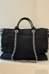 CHANEL Deauville Tote Bag