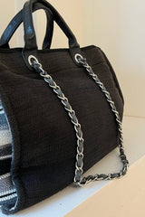 CHANEL Deauville Tote Bag