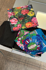 DOLCE & GABBANA värikäs silkkihuivi