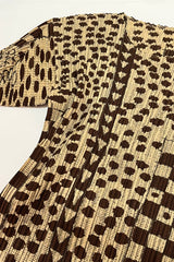ISSEY MIYAKE PLEATS PLEASE graafinen paita