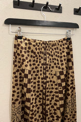 ISSEY MIYAKE PLEATS PLEASE graafinen hame