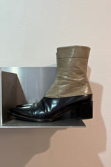 PRADA Two-Tone Ankle Boots