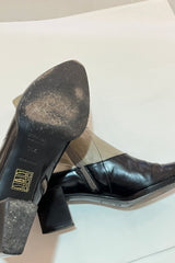 PRADA Two-Tone Ankle Boots