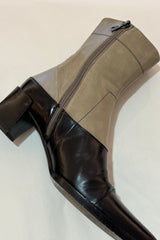 PRADA Two-Tone Ankle Boots