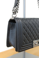Chanel Medium Caviar Boy Bag