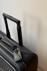 Louis Vuitton All Pilot Case Black Textured Leather