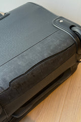 Louis Vuitton All Pilot Case Black Textured Leather