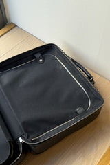 Louis Vuitton All Pilot Case Black Textured Leather