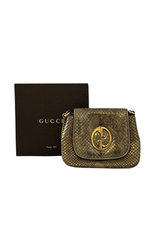 Gucci 1973 Crossbody Python Small Bag