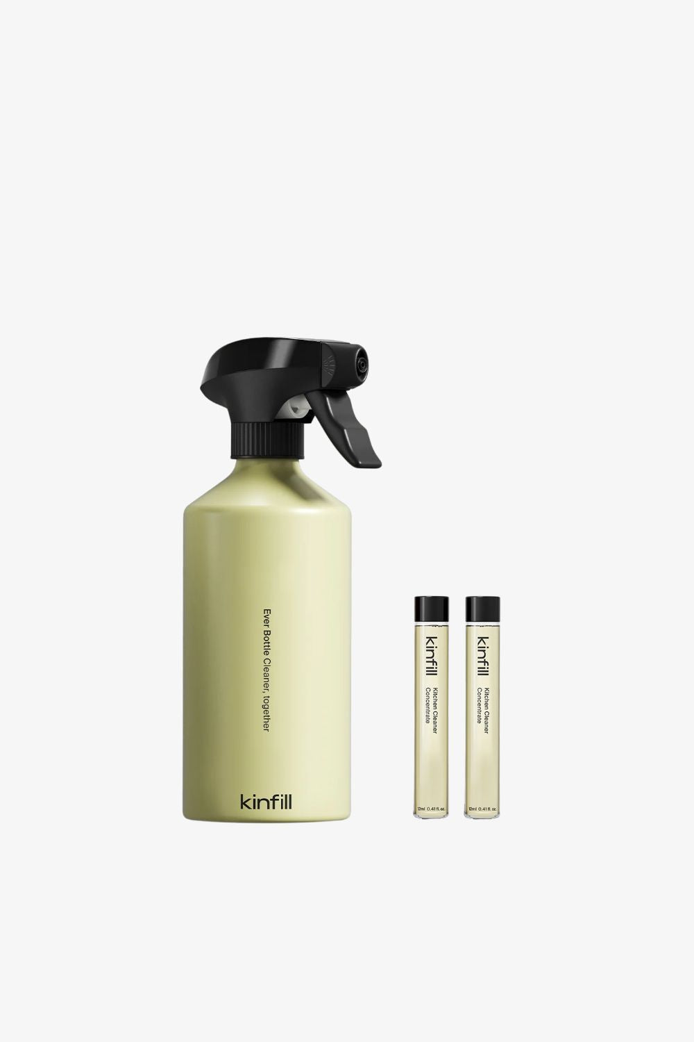 Kinfill Keittiönpesuaine & Ever Bottle Suihkepullo