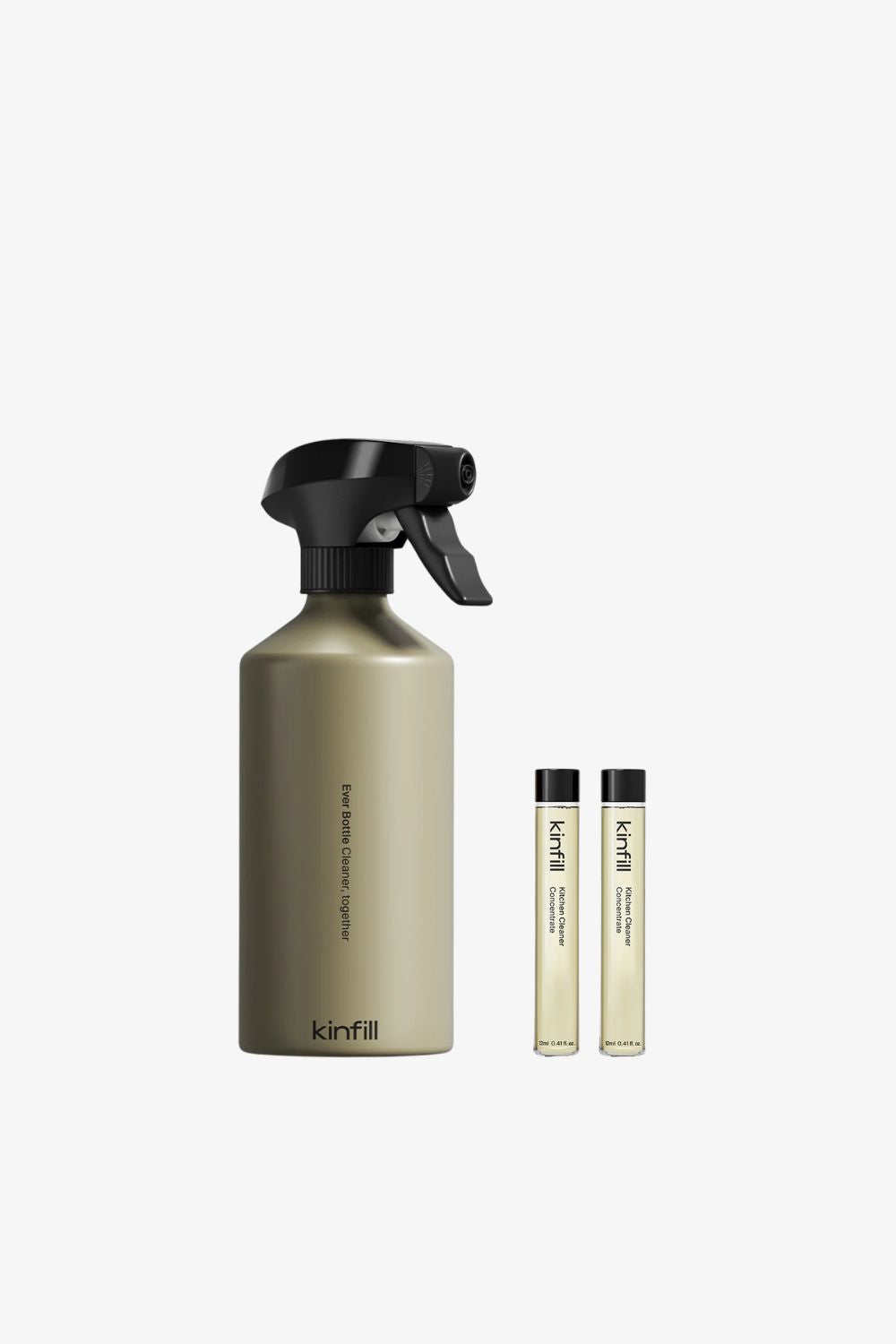 Kinfill Keittiönpesuaine & Ever Bottle Suihkepullo