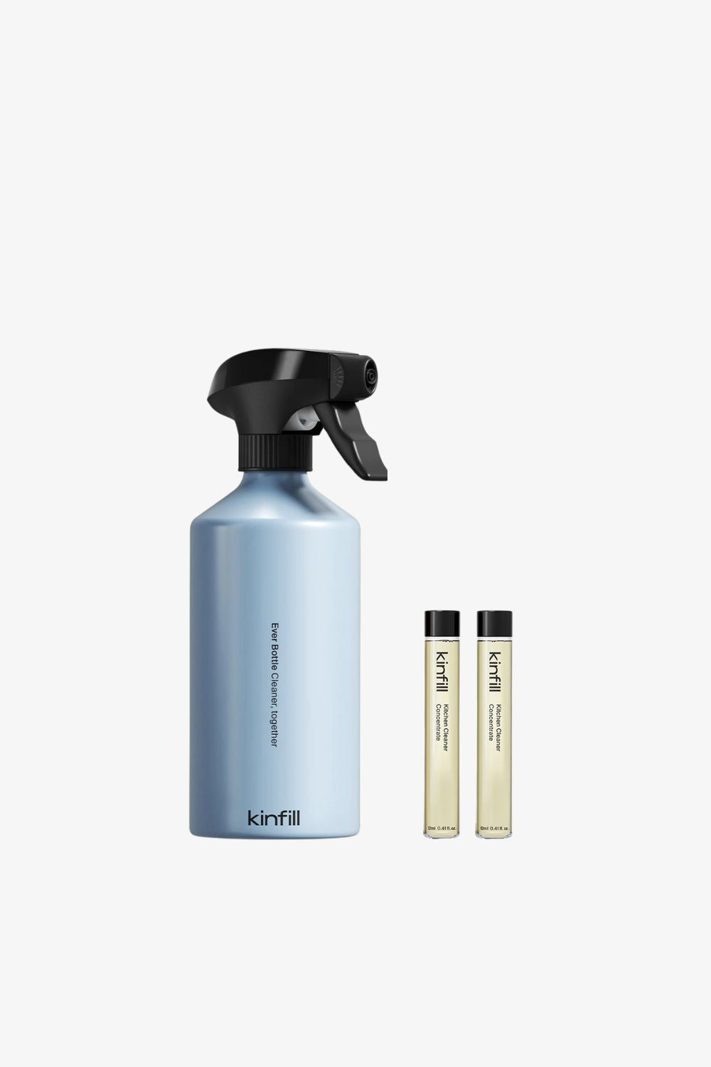 Kinfill Keittiönpesuaine & Ever Bottle Suihkepullo